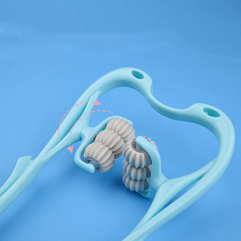 Six-wheel Neck Massager Roller Tool
