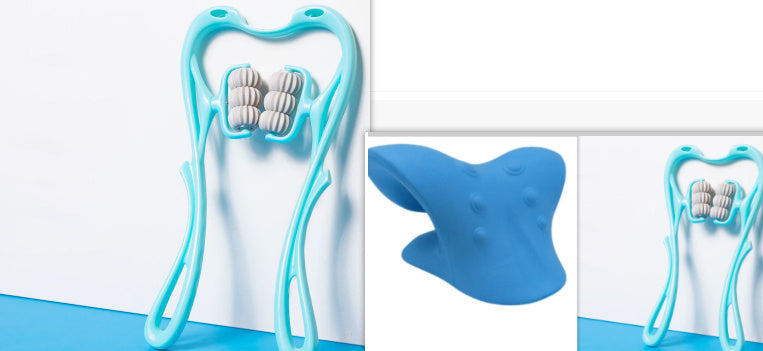 Six-wheel Neck Massager Roller Tool