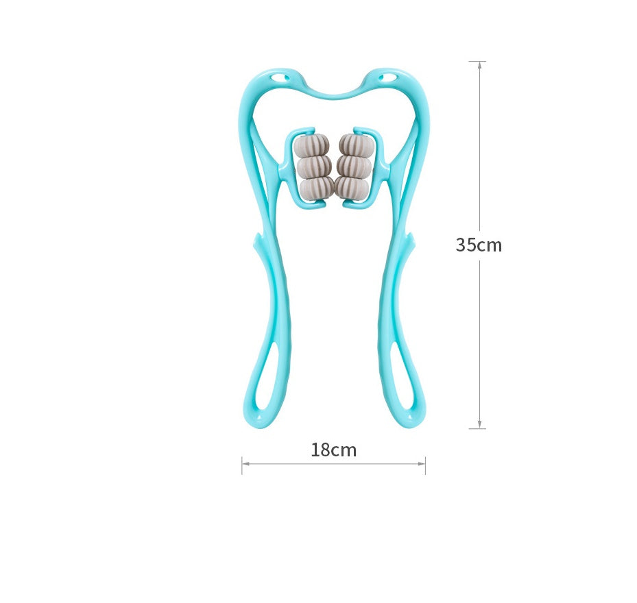 Six-wheel Neck Massager Roller Tool