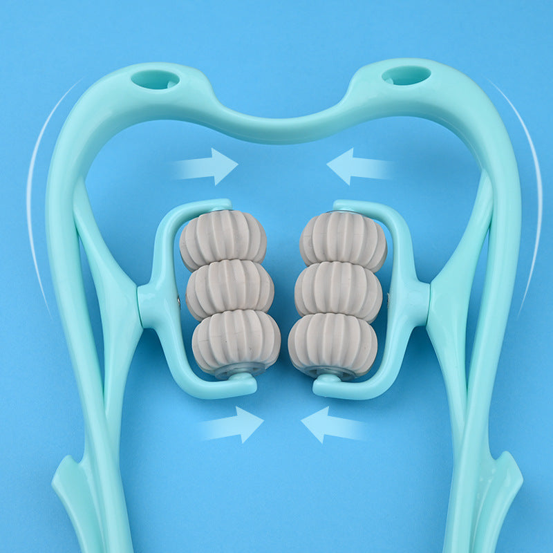 Six-wheel Neck Massager Roller Tool