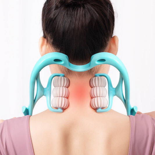 Six-wheel Neck Massager Roller Tool